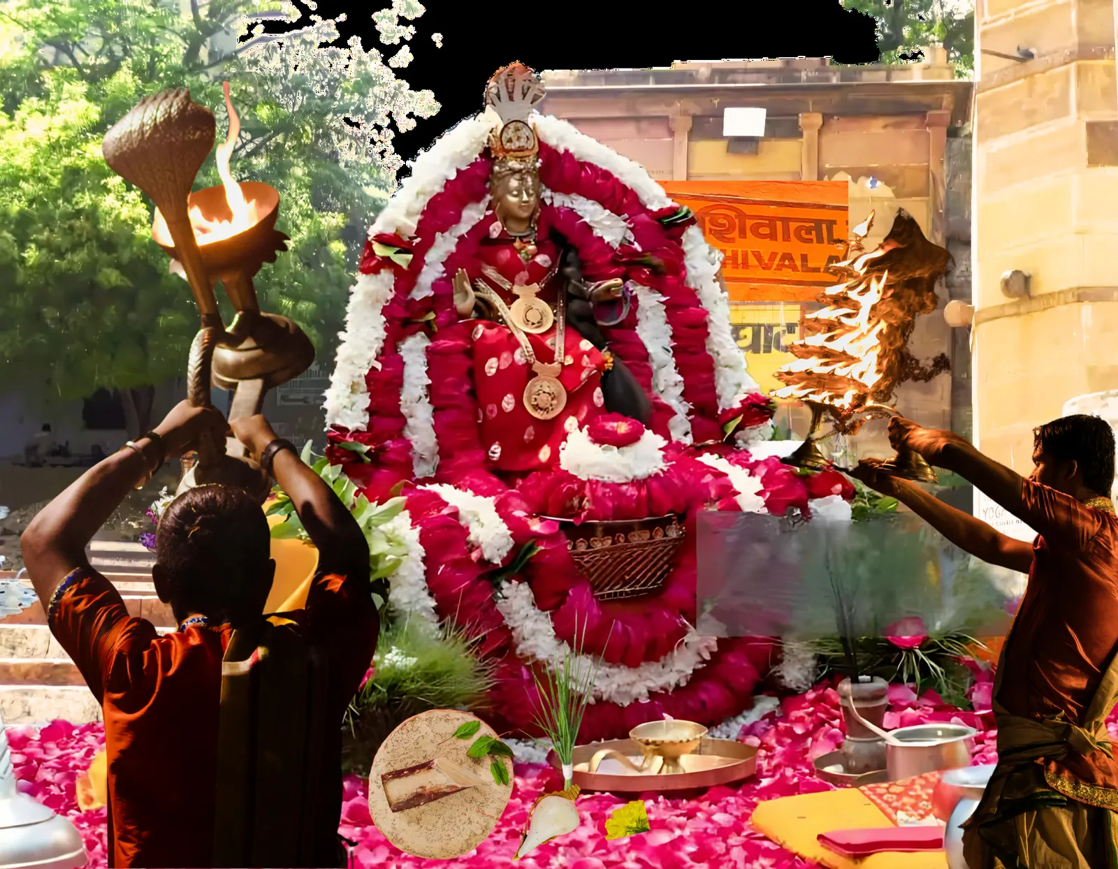 Ganga Aarti at Shivala Ghat